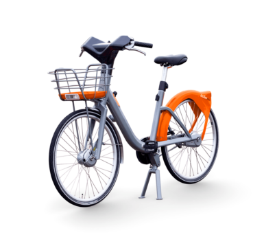 Exemple de vélo électrique proposé dans la gamme de location du dispositif Bicloo Mobile, initié par Nantes Métropole et JC Decaux